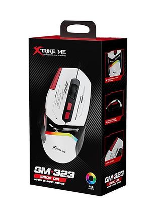 Миша xtrike me programmable wired mouse gm-323 | 1200-12800 dpi, rgb|