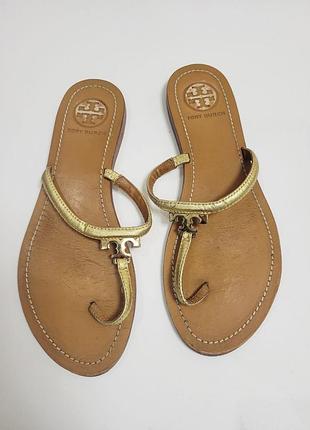 Шльопанці tory burch