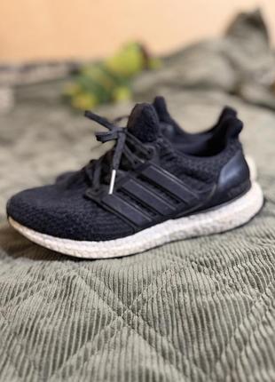 Кросівки чорні adidas ultraboost 3.0 black 38,5 розмір