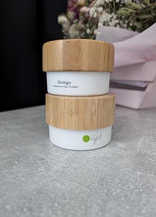 Інтенсивний крем для пошкодженого волосся "гінкго" o'right ginkgo intensive hair cream