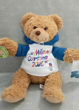 Зимние олимпийские игры milano cortina 2026 teddy плюшевый мишка tudi эксклюзив