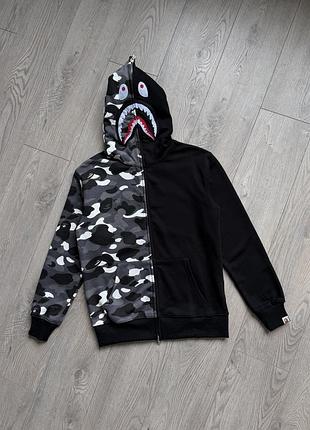 Зіп худі bape з капюшоном 2