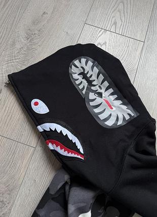 Зіп худі bape з капюшоном 8