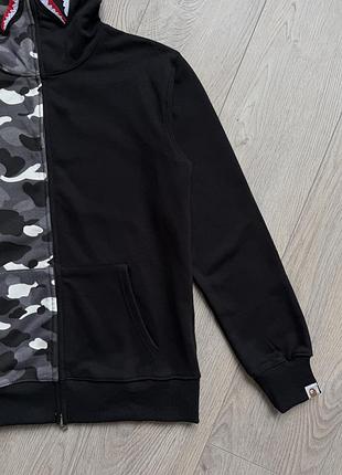 Зіп худі bape з капюшоном 9