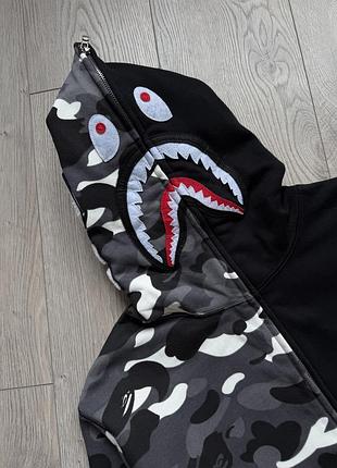 Зіп худі bape з капюшоном 7