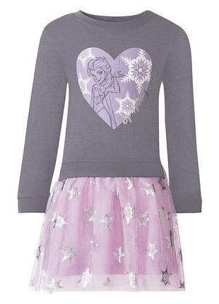 Платье с фатиновой юбкой для девочки disney frozen 375298 134-140 см (8-10 years) комбинированный