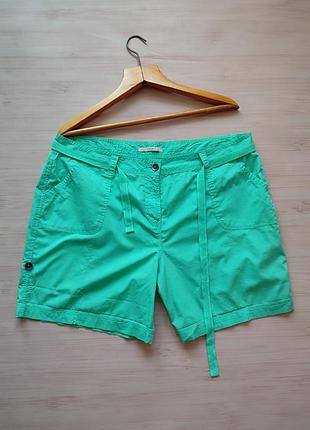 Жіночі шорти стильні зелені шорти george uk 20 /eur 48