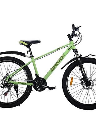 Велосипед spark astro (колеса – 26", алюминиевая рама – 15") салатовый