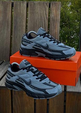 Кроссовки мужские nike initiator, черно-серые (сетка, летние) демисезонные весна-лето-осень кожа текстиль размер 41-45 новые 292-5
