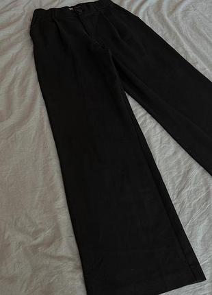 Штани брюки жіночі класичні широкі zara