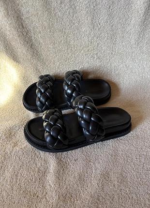 Кожаные шлепанцы copenhagen shoes fashionista р.38
