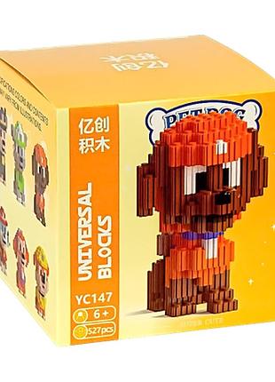 Конструктор детский 3d фигурка пиксельный yc147 knz