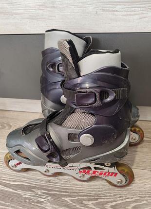 Розсувні ролики action abec-5 розмір m 34-37