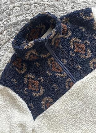 Теплий светр худі баранчик