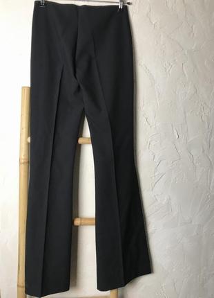 Шикарні кльошні брюки зі вставками мережива4 фото