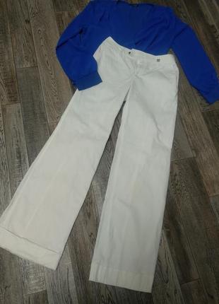 Белые брюки, размер xs/s2 фото