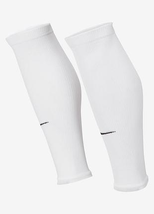 Гетры без носка nike dh6621-100, белый, размер (eu) - s/m