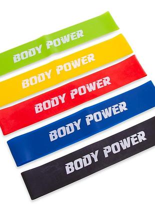 Набор из 5 лент сопротивления loop bands body power fi-2184, размер (eu) - 1size