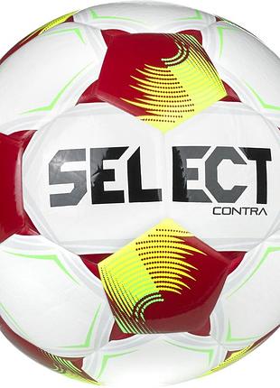 М'яч футбольний select contra db р.4 v26 fifa basic (012) біло/червоний