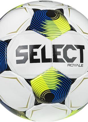 М'яч футбольний select royale р.5 v26 fifa basic (001) біло/жовтий