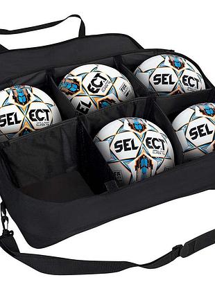 Сумка для мячей select match ball bag (010) черный, 40 l