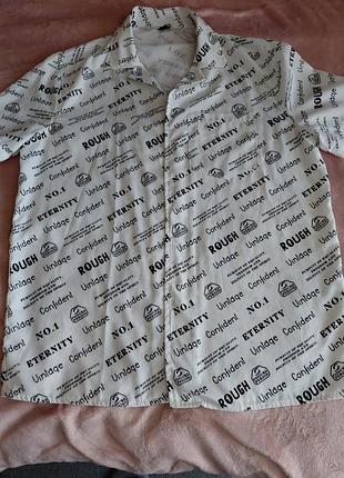 Рубашка мужская рубашка shein s
