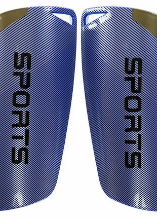 Щитки футбольные sports fb-9731-bl синий, синий, размер (eu) - s