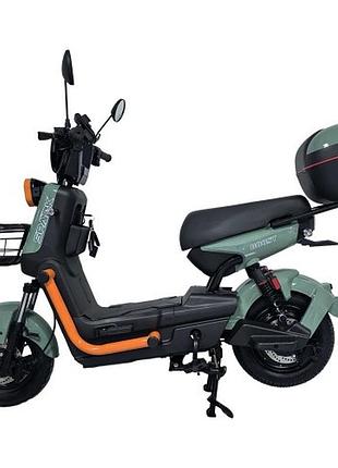 Велосипед з електромотором spark boost 14" 72v/1200w/25ah зелена шавлія