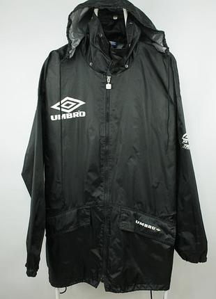 Вінтажна спортивна куртка umbro pro training sportswear rain windbreaker jacket