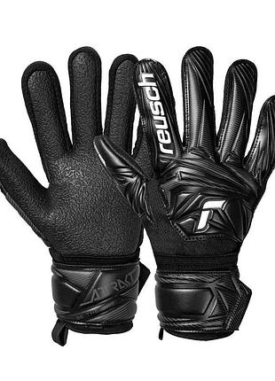 Вратарские перчатки reusch attrakt resist junior 5672615-7700, чёрный, размер (eu) - 5.5