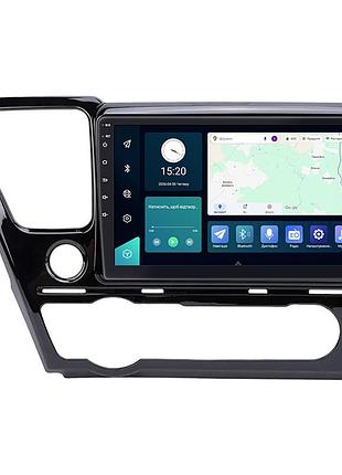 Штатна магнітола lesko сумісна з honda civic ix рестайлінг. 2 2013-2017г 9" 4/64gb 4g wi-fi gps top