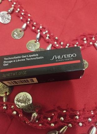 Новая помада известного бренда shisedo technosatin gel lipstick 💄