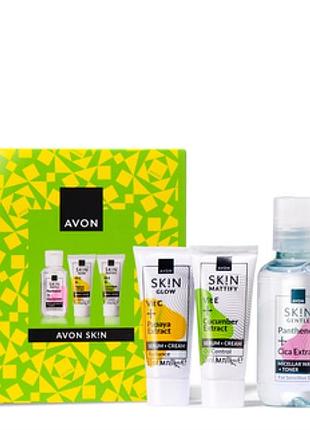 Подарунковий набір avon skin mini giftset