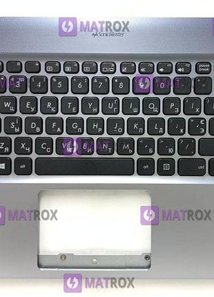 Передняя панель к ноутбуку asus x441, x441s, x441sa, x441sc, x441u, x441ua серебристый