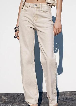 Джинсы варенки прямые zara