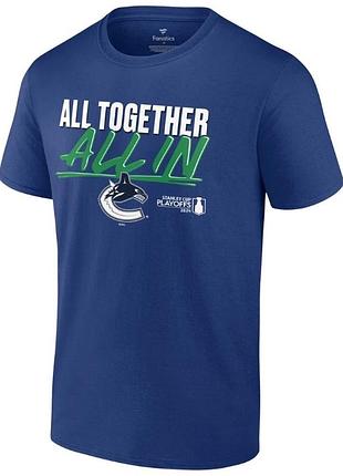 Футболка fanatics nhl vancouver canucks