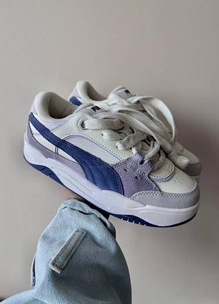 👟 кросівки   puma 180 grey violet white  / наложка bs👟