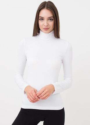 Водолазка, гольф бесшовная miulia женская из микрофибры