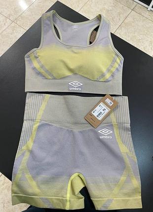 Космлект в зал umbro топ+шорти