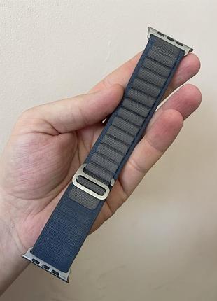 Ремешок alpine loop для apple watch 42/44/45/46/49 mm оригинал б/у