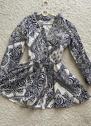 Сукня літня zara з поясом