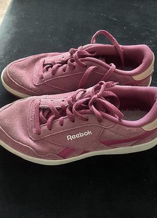 Жіночі замшеві кросівки reebok (оригінал)