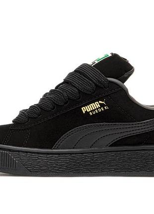 👟 кросівки puma suede xl black         / наложка bs👟