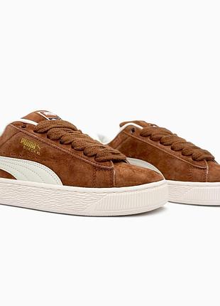 👟 кроссовки puma suede xl haute cofee / наложка bs👟