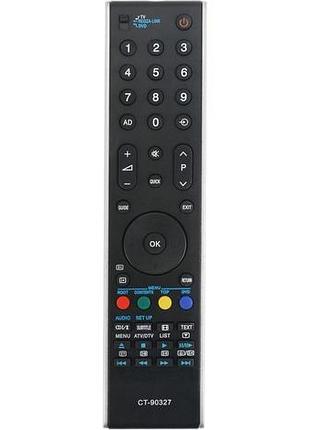Пульт ct-90327 для телевізорів toshiba regza серій rv685d, rv675d та rv66d