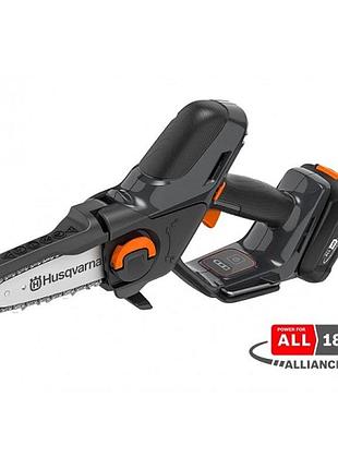 Акумуляторна ланцюгова пила husqvarna aspire p5-p4a kit + акб і зп (9706213-05)