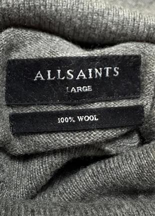 Шерстяной гольф allsaints. 2