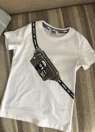 Дитяча футболка karl lagerfeld в ідеальному стані