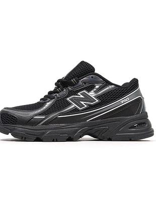 Мужские кроссовки new balance 740v2 black white
