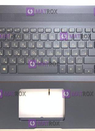 Передняя панель к ноутбуку asus proart studiobook pro w700, w700g2t, w700g3t, w700g1t серый